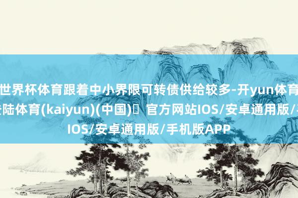 世界杯体育跟着中小界限可转债供给较多-开yun体育官方网站登陆体育(kaiyun)(中国)❥官方网站IOS/安卓通用版/手机版APP