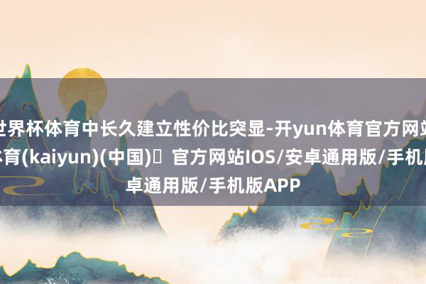 世界杯体育中长久建立性价比突显-开yun体育官方网站登陆体育(kaiyun)(中国)❥官方网站IOS/安卓通用版/手机版APP